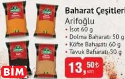 ARİFOĞLU BAHARAT ÇEŞİTLERİ ARİFOĞLU BAHARAT ÇEŞİTLERİ